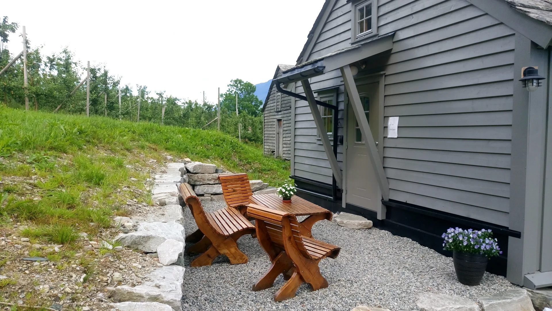 Outdoor seating